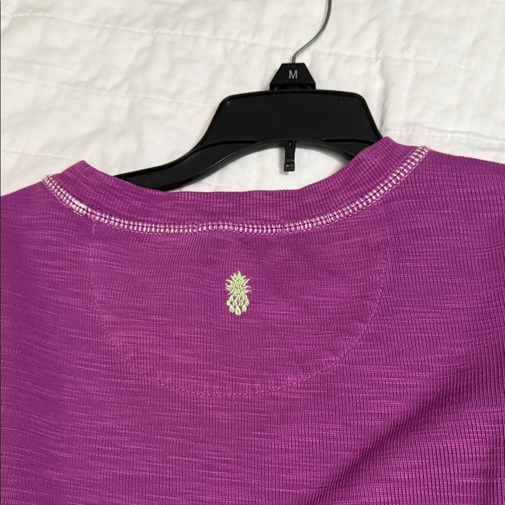 Tommy Bahama Magenta Shirt EXCELLENT CONDITION - Picture 8 of 8